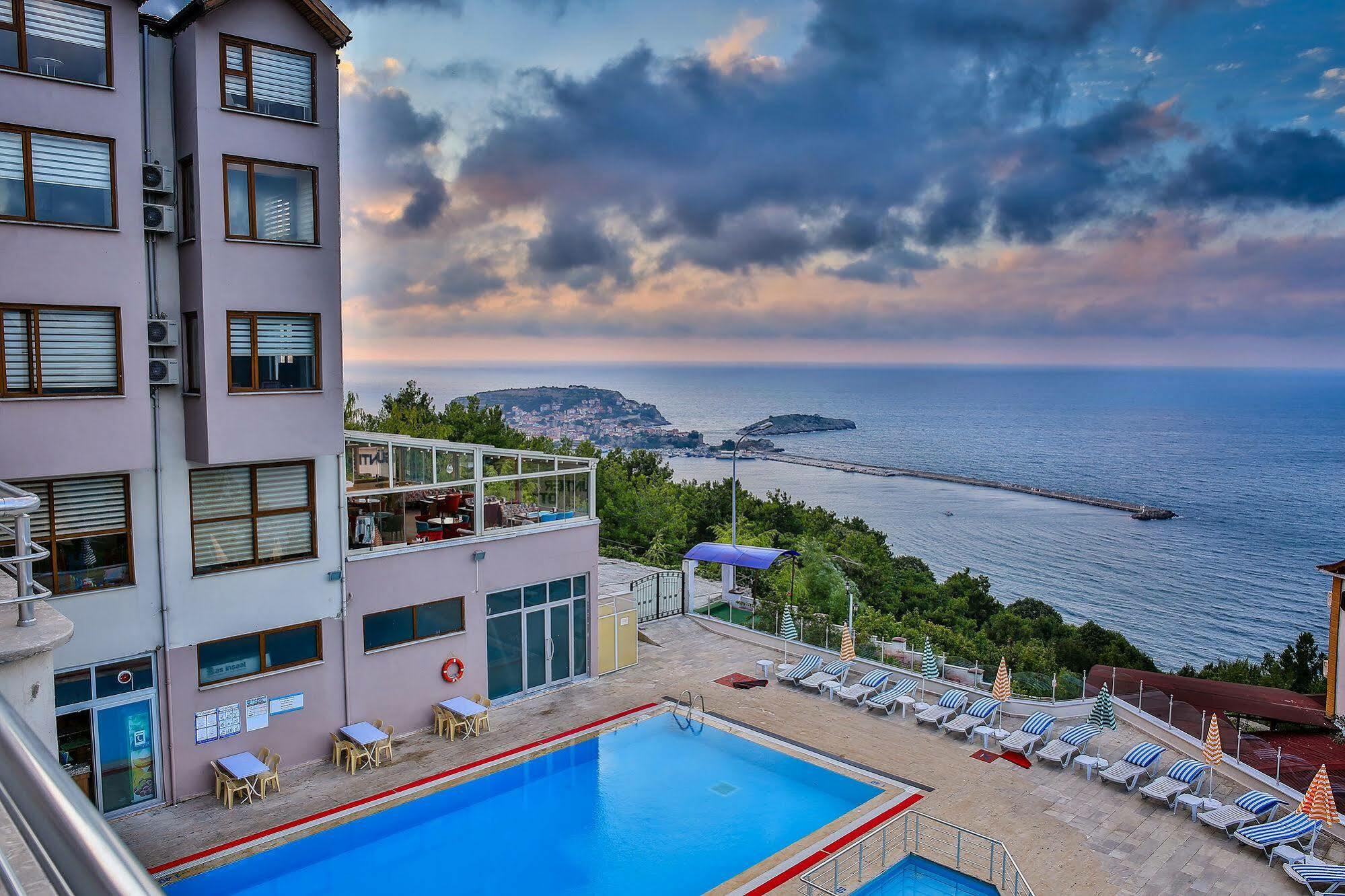 Amasra Diamond Hotel Bagian luar foto
